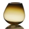 Piece of Denmark COGNAC Szklany Wazon do Kwiatów / Jasnobrązowy